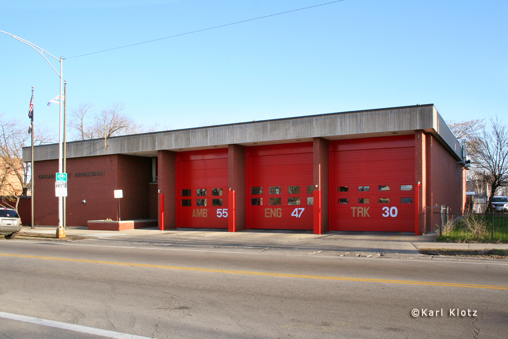 Chicago Fire Department Engine 47's house