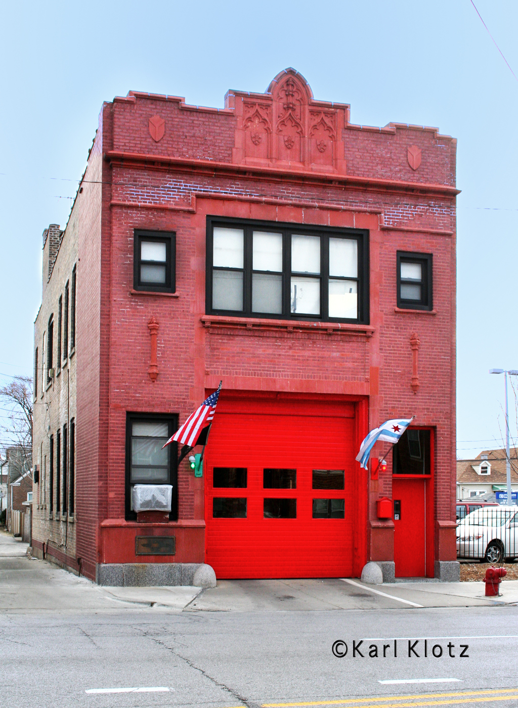 Chicago Fire Department Engine 74's house
