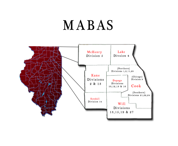Northern Illinois Mabas map